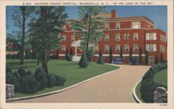 Haywood County Hospital, Waynesville, NC Postcard