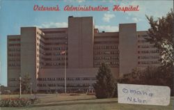 Veteran's Administration Hospital, Omaha, NE Postcard