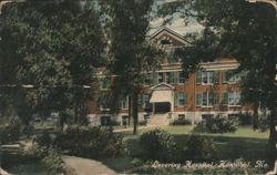 Levering Hospital, Hannibal, MO Postcard