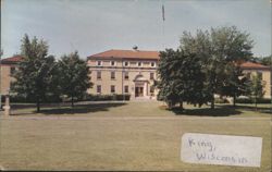 Grand Army Home for Veterans Hospital Building Postcard