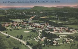 Veterans Administration Hospital, Roanoke, VA near Salem Postcard