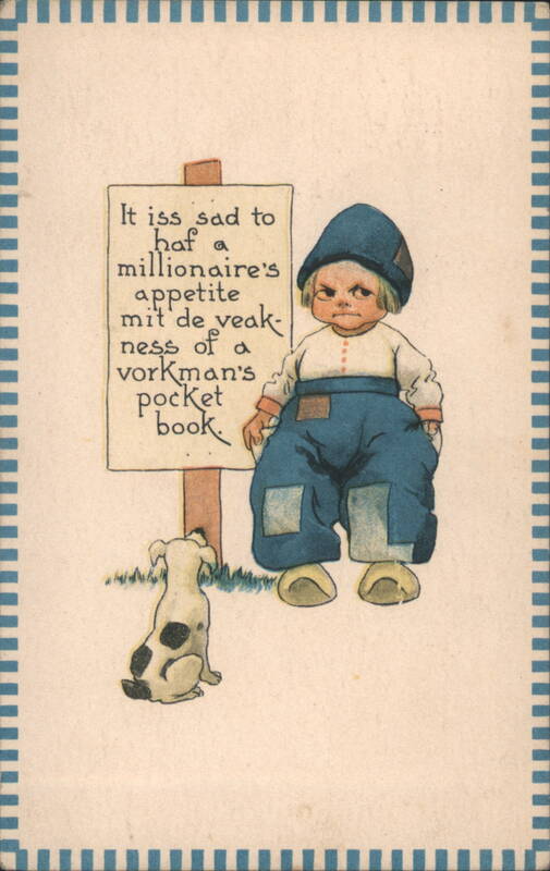 Millionaire's Appetite mit de Vorkman's Pocket Book Comic