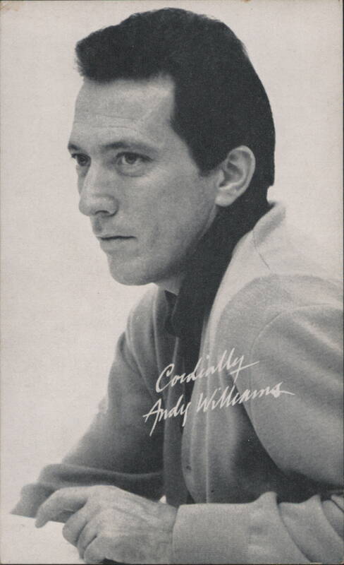 Andy Williams Portrait and Biography Celebrities