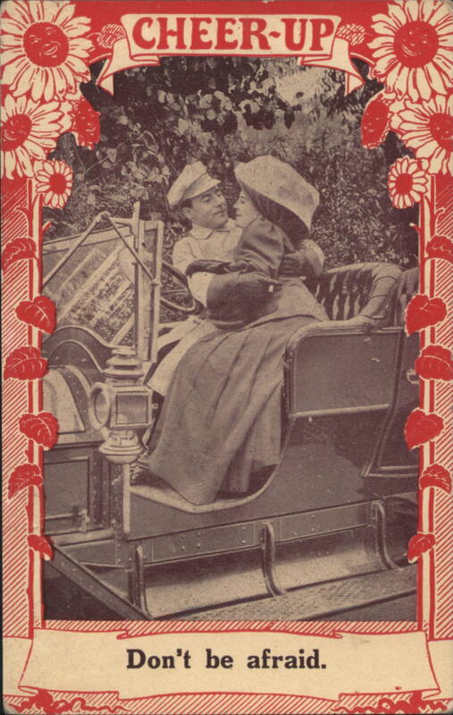 Cheer-Up - Don't Be Afraid Couple in Early Automobile