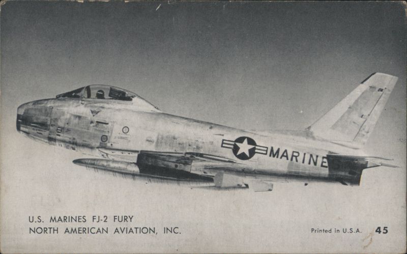 U.S. Marines FJ-2 Fury, North American Aviation