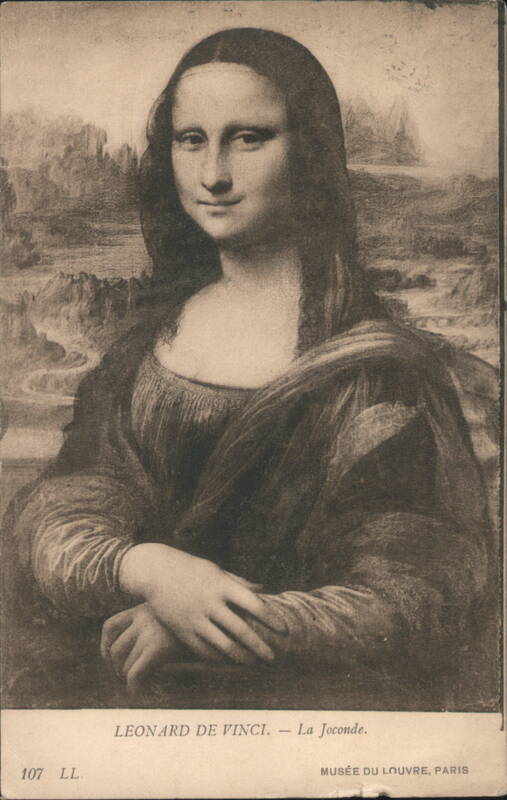 Leonardo da Vinci - La Joconde (Mona Lisa), Musée du Louvre Paris France