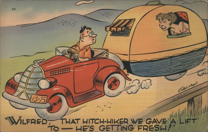 Wilfred, That Hitch-Hiker We Gave a Lift To Comic Chelmow