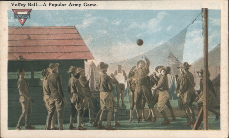 YMCA Volley Ball - A Popular Army Game
