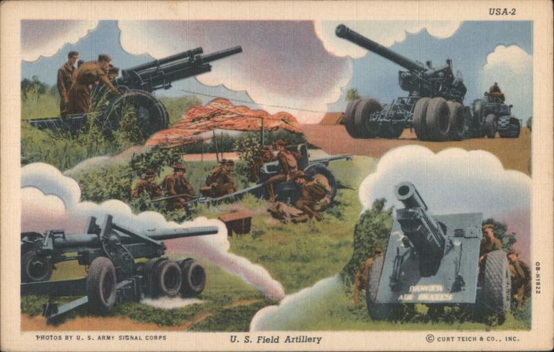 U.S. Field Artillery, Army Signal Corps Multi-View