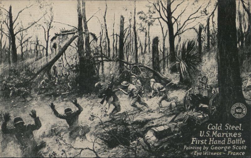 Cold Steel, U.S. Marines First Hand Battle, France