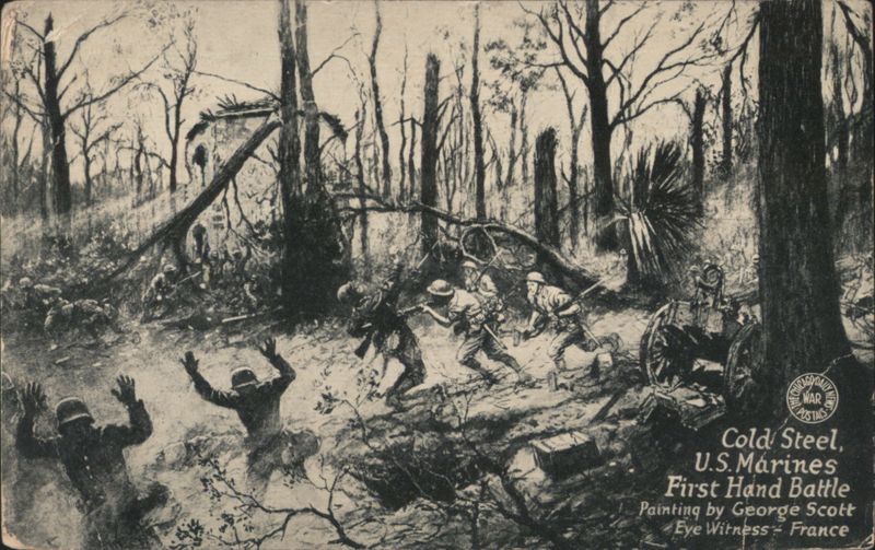 Cold Steel, U.S. Marines First Hand Battle, France