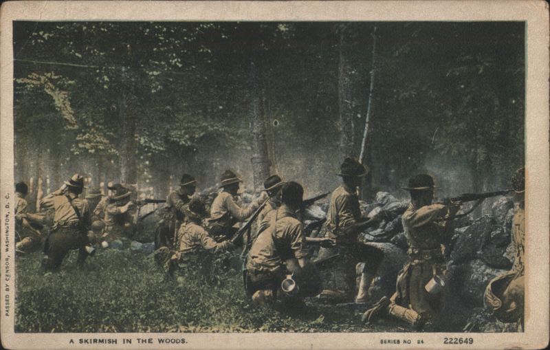 A Skirmish in the Woods, US Army Military Training