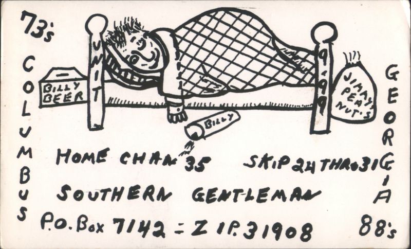 Southern Gentleman Unit 999 QSL, Columbus, Georgia
