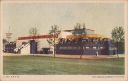 German-American Building, A Century of Progress 1933 Postcard