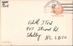John Hancock Patriot U.S. Domestic Rate 1978 Postcard