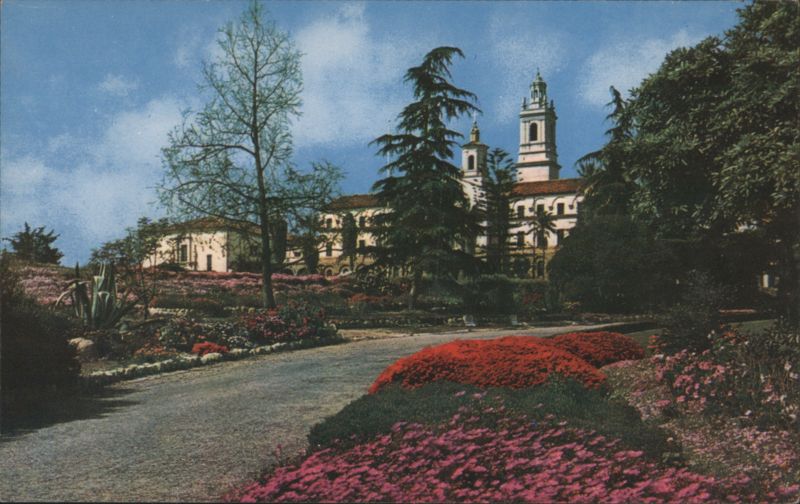 Saint Anthony's Seminary Gardens and Towers Santa Barbara California
