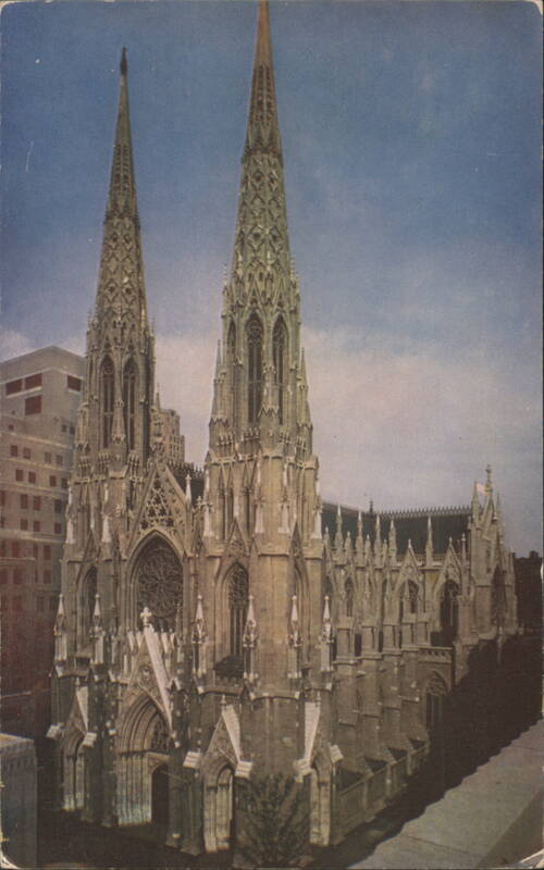 St. Patrick's Cathedral, Fifth Avenue at 50th Street New York