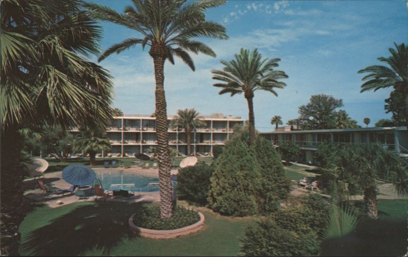 Los Olivos Lodge Hotel Pool and Tropical Grounds Phoenix Arizona
