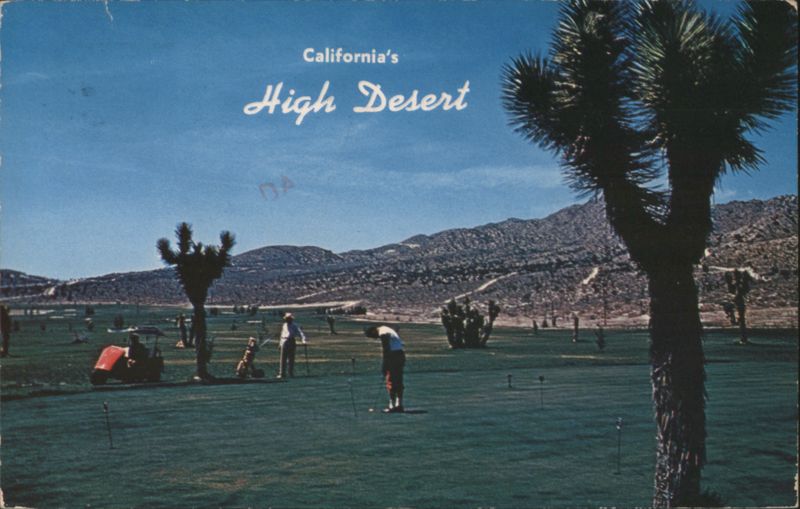 Golfing Among Joshua Trees in the High Desert Yucca Valley California