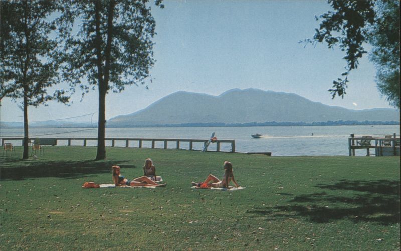 Skylark Motel & Seaplane Base, Mt. Konocti View Lakeport California