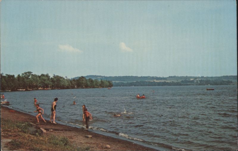 Public Beach at Lake Carmi Vermont Russ