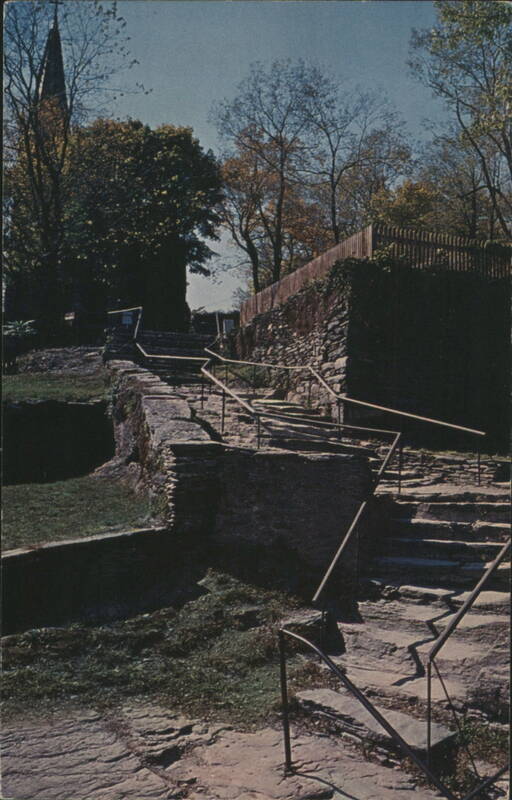 The Natural Stone Steps and St. Peter's Catholic Church Harpers Ferry West Virginia