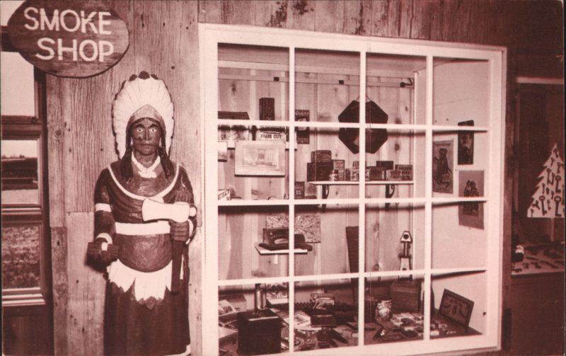 Old Tobacconist Shop, Time Was Village Museum Mendota Illinois