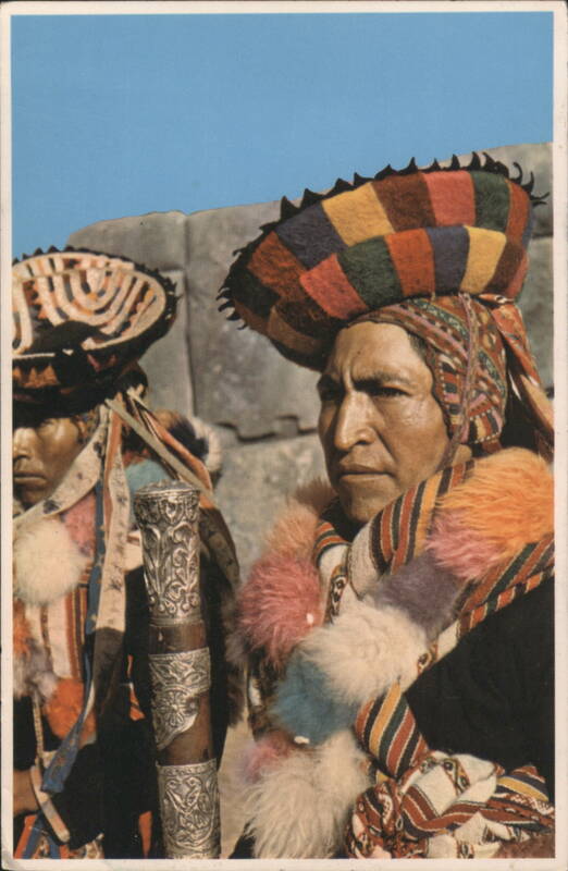 Native Mayor in Sacsahuaman, Cuzco Peru
