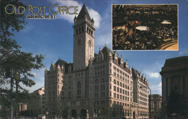 Old Post Office Building and Clock Tower Washington District of Columbia