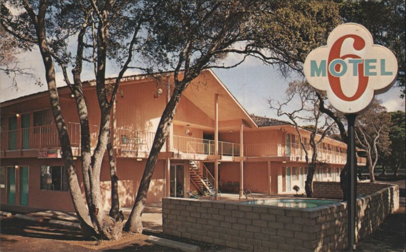 Motel 6 of Monterey, 2124 Fremont Ave. and Swimming Pool California