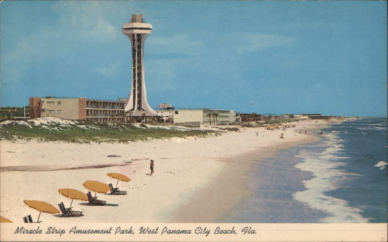 Top-O-The-Strip Tower at Miracle Strip Amusement Park West Panama City Beach Florida