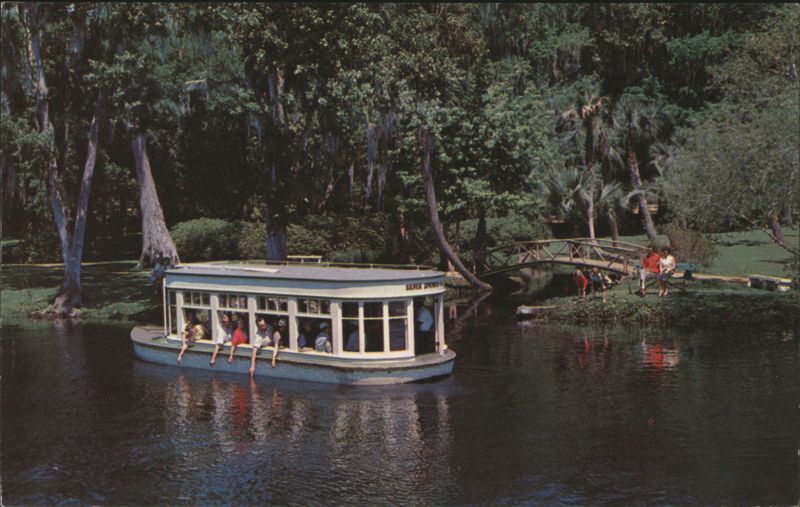 Glass Bottom Boat at Silver Springs Florida