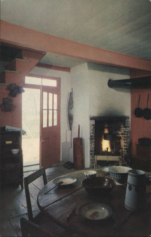 Maison Migneault Kitchen, Village Historique Jacques de Chambly QC Canada