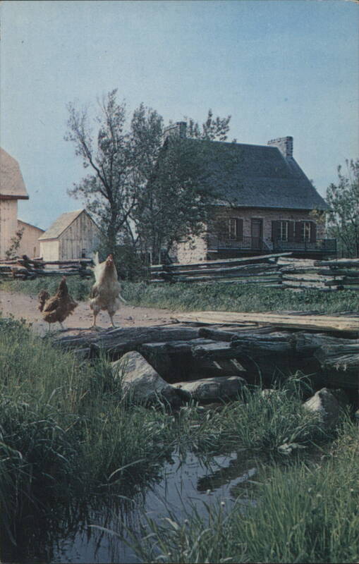 Maison Lareau Exterior, Village Historique Jacques de Chambly QC Canada