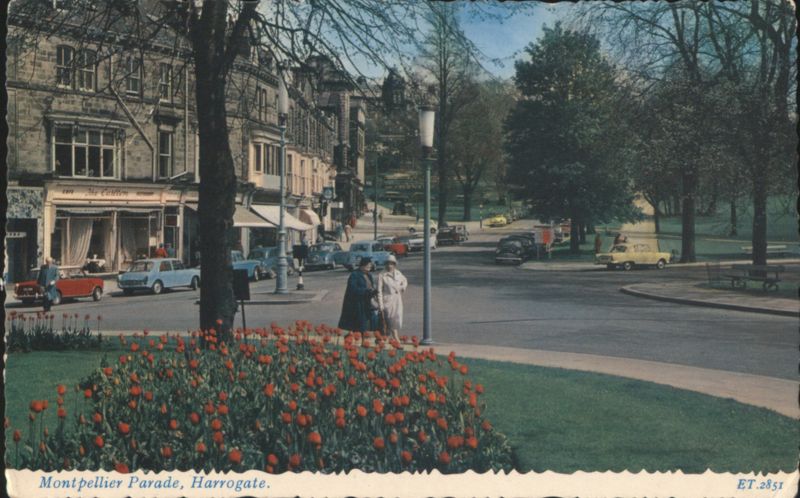 Montpellier Parade and The Carlton Restaurant Harrogate United Kingdom