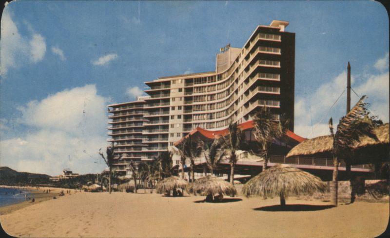 El Lujoso Hotel Ritz Beachfront View Acapulco GR Mexico