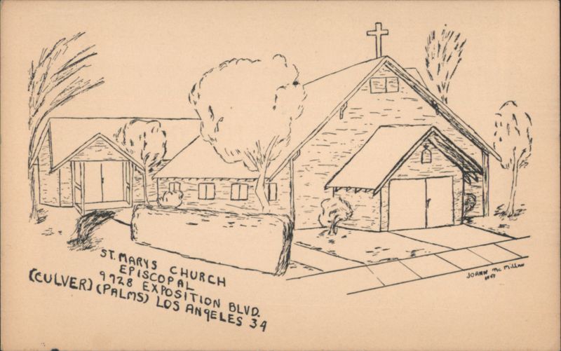 St. Mary's Episcopal Church, 9728 Exposition Blvd Los Angeles California