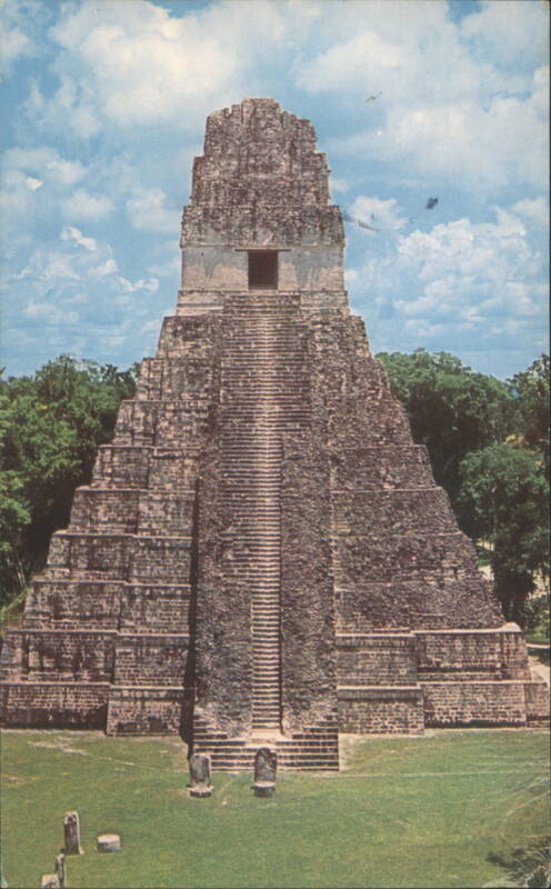 Temple of the Giant Jaguar, Temple I, Tikal Guatemala
