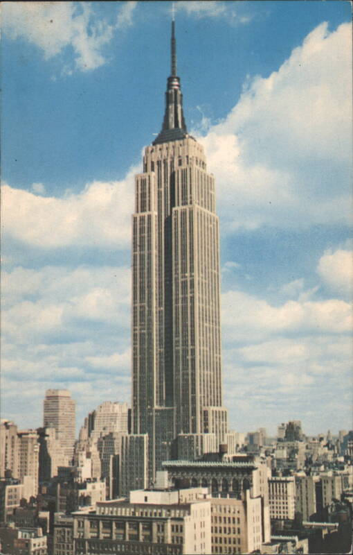 Empire State Building and Midtown Skyline New York