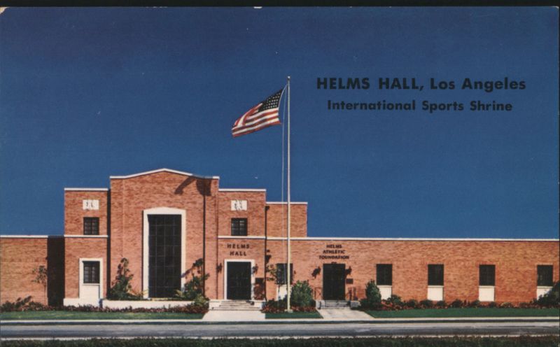 Helms Hall, International Sports Shrine Los Angeles California