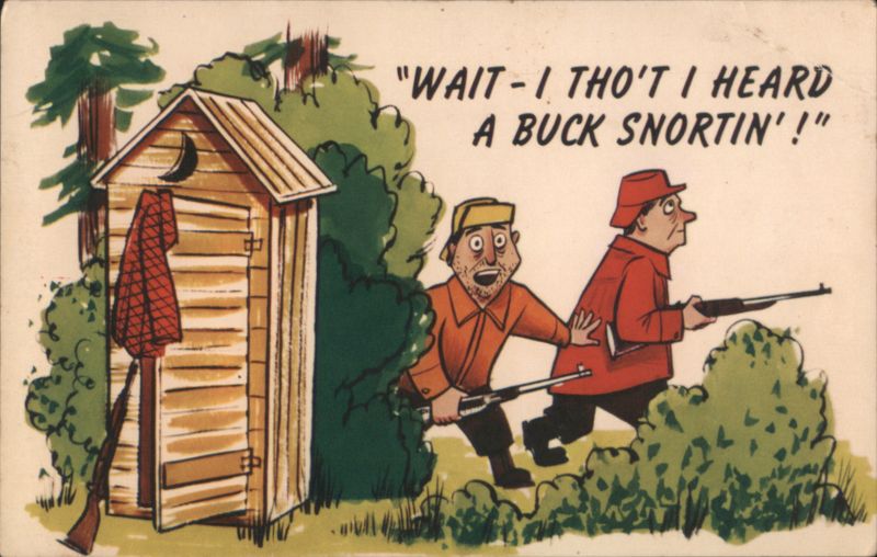 Wait - I Tho't I Heard a Buck Snortin'! Comic Hunting