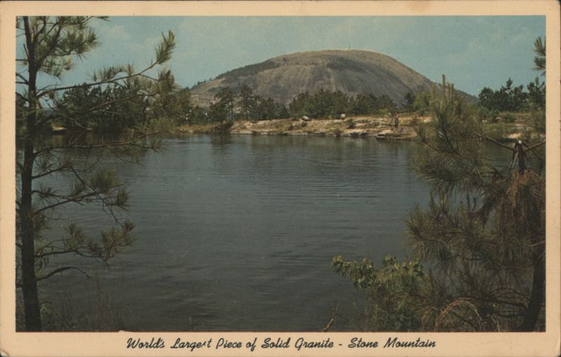 World's Largest Piece of Solid Granite, Stone Mountain Georgia