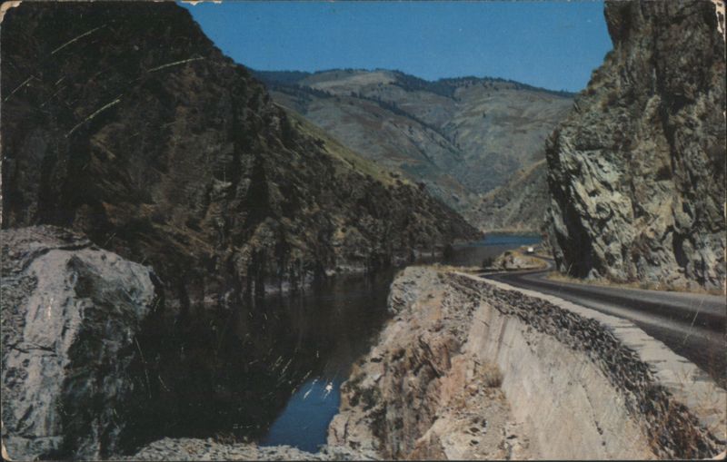 Box Canyon on Salmon River, River of No Return Grangeville Idaho