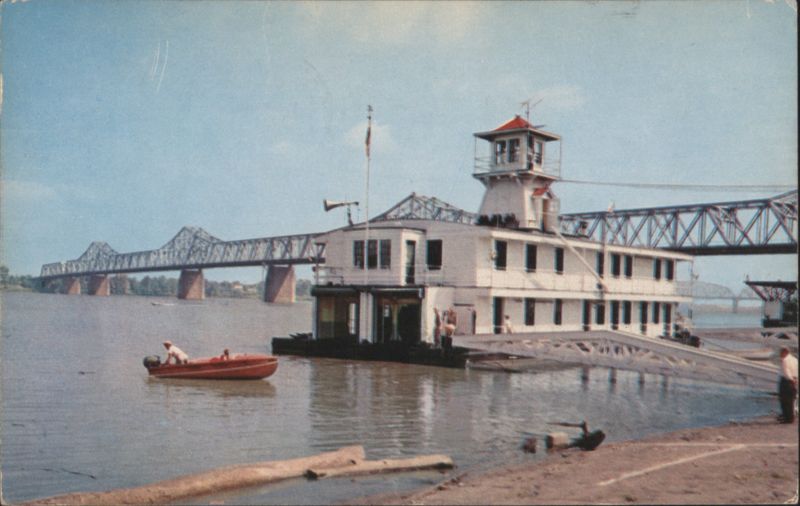 U.S. Coast Guard Station & George Rogers Clark Bridge Louisville Kentucky