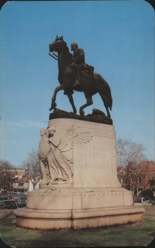 Equestrian Statue of Stonewall Jackson by Charles Keck Charlottesville Virginia