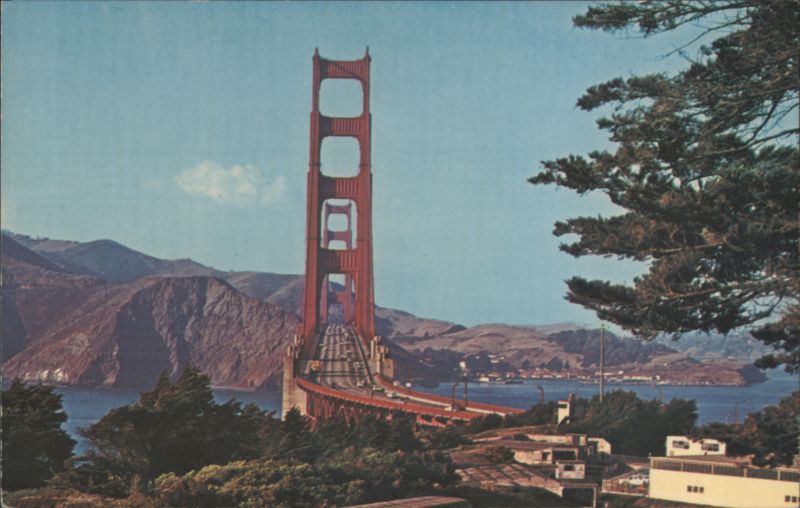 Golden Gate Bridge from the Presidio San Francisco California
