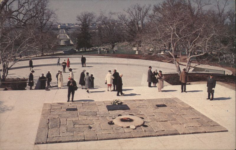 Grave of John F. Kennedy, Arlington National Cemetery Virginia