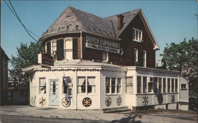 Dutch Cupboard Restaurant with Hex Signs Gettysburg Pennsylvania