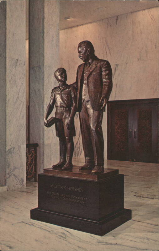 Milton S. Hershey Statue, Milton Hershey School Rotunda Pennsylvania