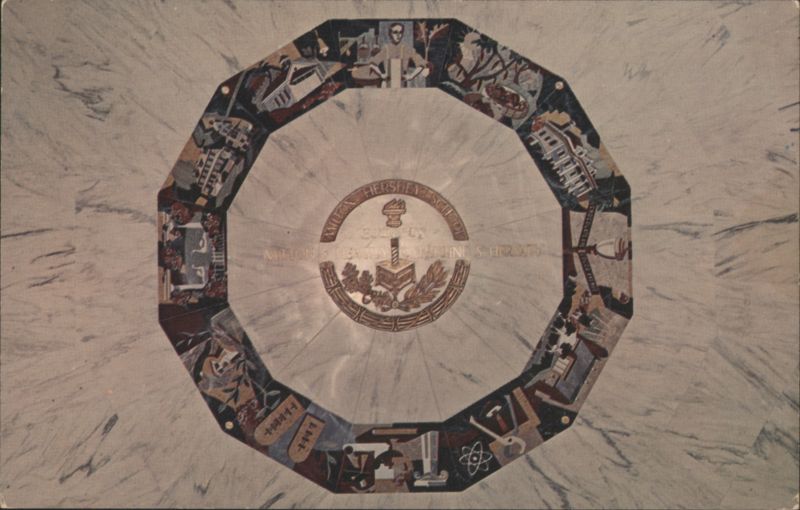 Founders Medallion, Founders Hall, Milton Hershey School Pennsylvania